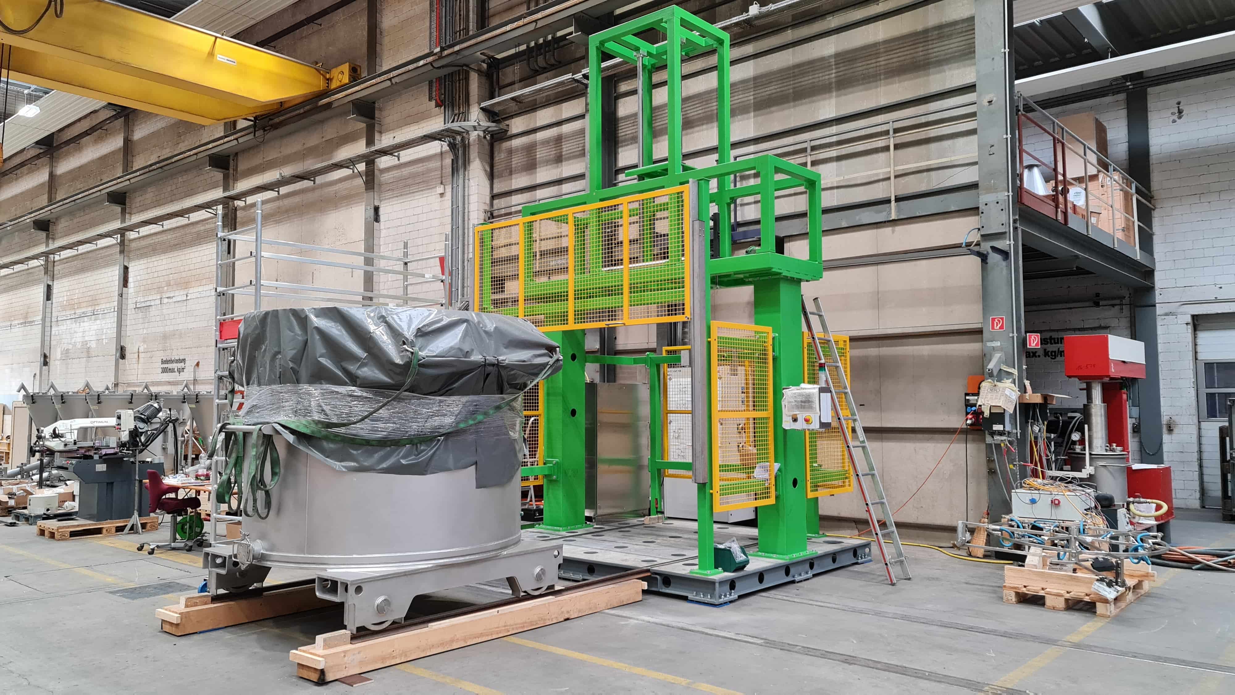 Waschmaschine maintenance access