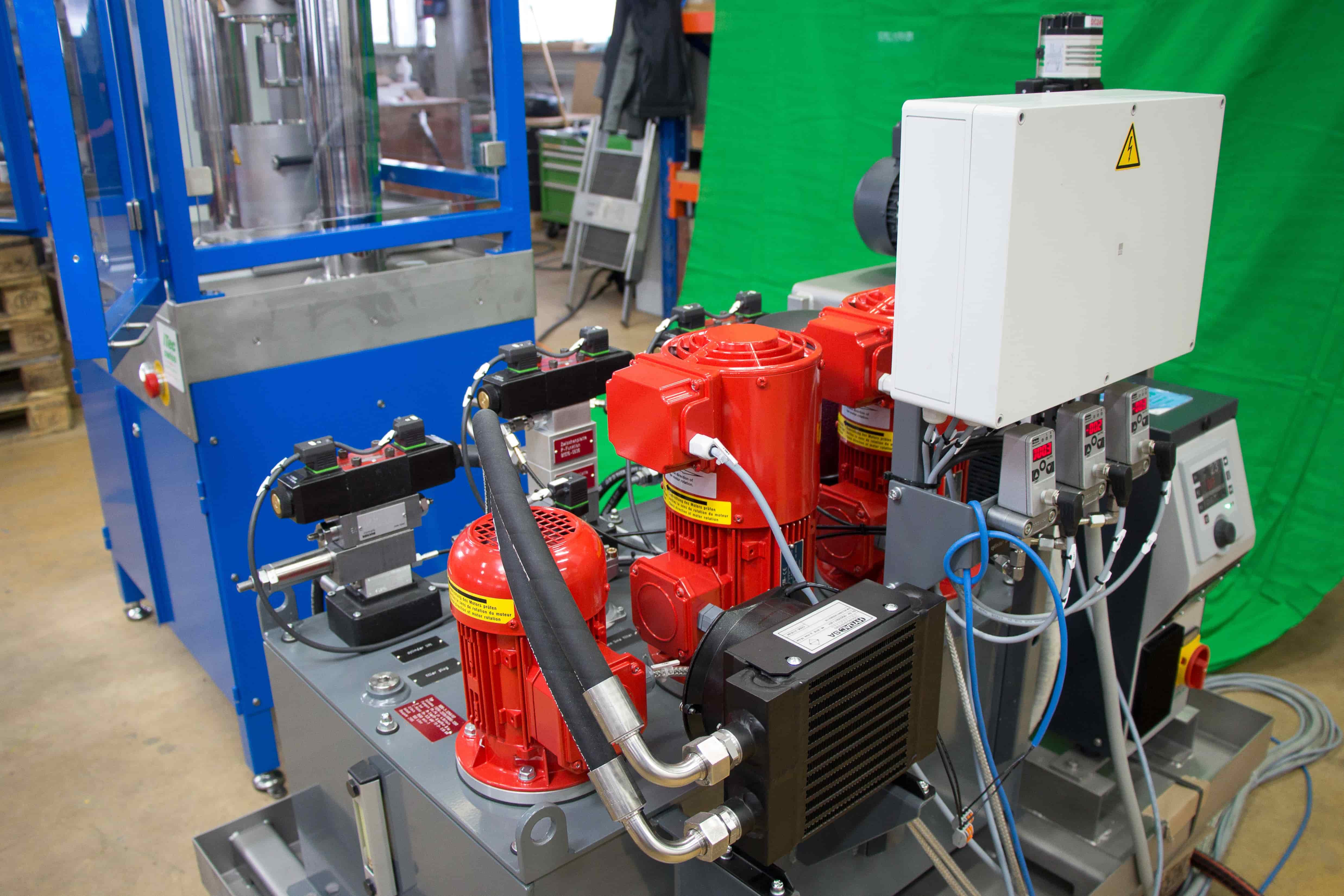 Kneader finished installation